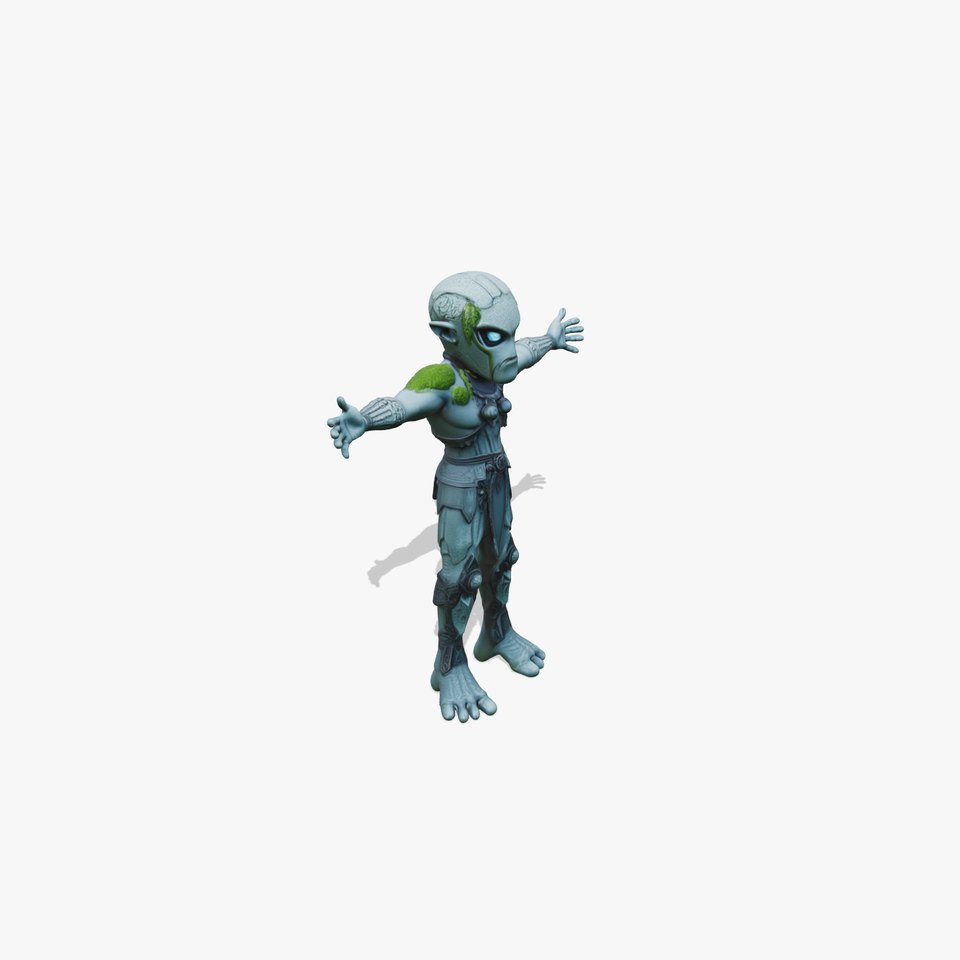 Mystic Goblin Warrior model pack